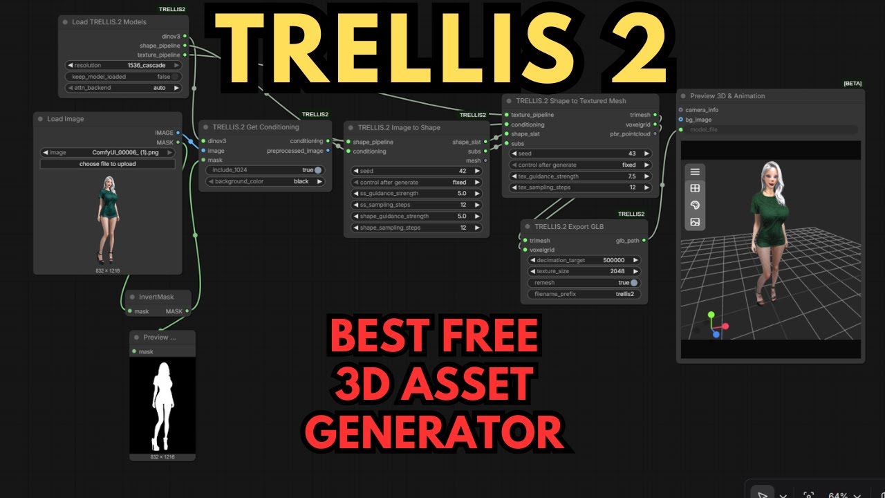 Microsoft Trellis 2 — Best FREE 3D AI Model Generator