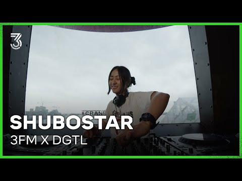 Shubostar live bij 'The Beat x THE CRANE’ | 3FM x DGTL | NPO 3FM