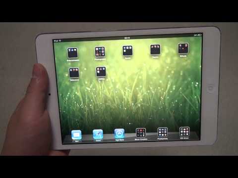 Apple iPad Mini Hands On Review by tkviper - White 64GB WIFI Only Model fr