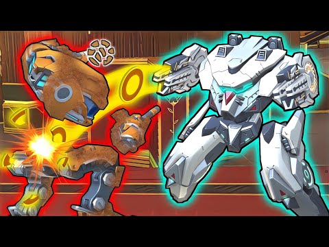 Disc Launcher 16 REDOX , Mech Arena funny video