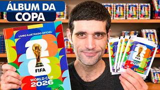 COMPREI O ÁLBUM DA COPA DO MUNDO 2026!