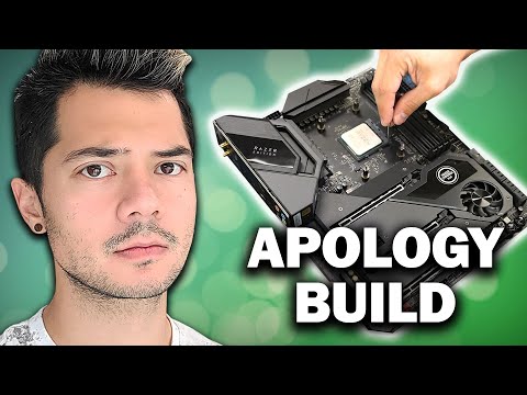 To all the brands I screwed over...This PC build is for you
