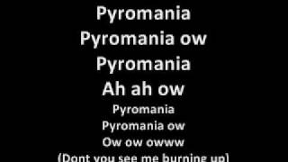 Cascada - Pyromania  LYRICS