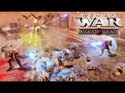 WARHAMMER 40K CINEMATIC BATTLE - Tau Empire vs Tyranids (4K)