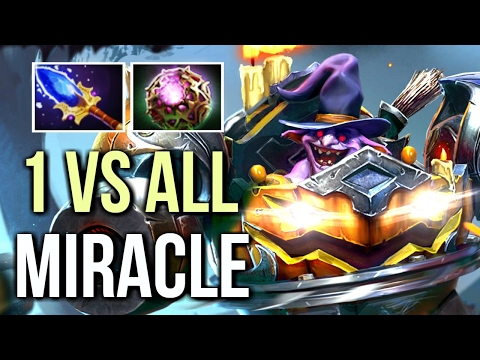 1 vs 9 Miracle- Timbersaw Scepter Ultimate Gameplay MMR 7.00 Dota 2