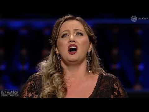 Gala Concert of the 3rd Éva Marton International Singing Competition Ádám Zsuzsanna