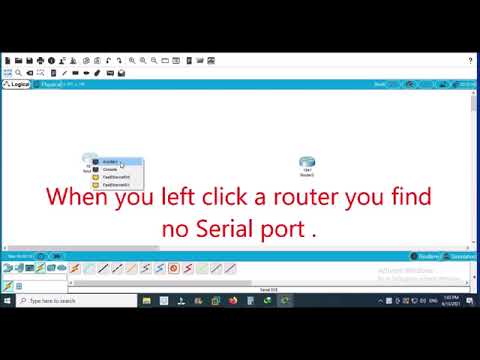 How to connect two routers through serial port| Cisco router serial connection in Packet tracer