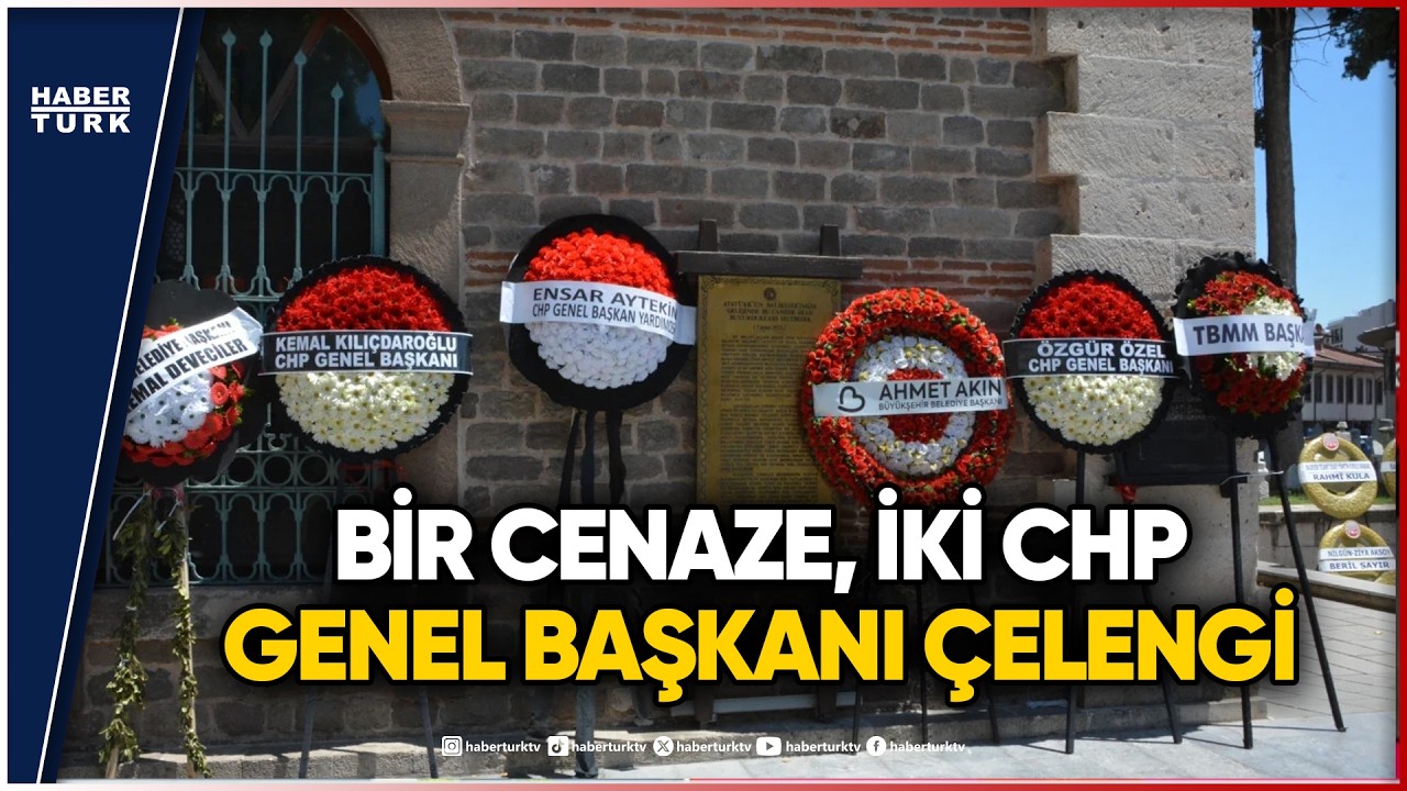 Kadir İnanır’ın Cenazesinde CHP’de Çelenk Krizi Çıktı