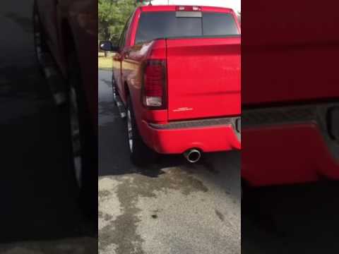 2014 RAM 1500 WITH A CHERRY BOMB GLASSPACK