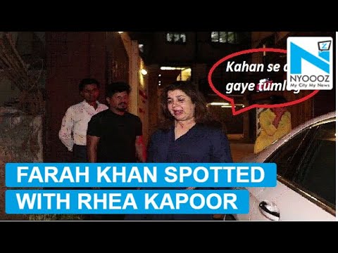 Farah Khan gets ANGRY on reporters