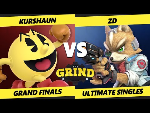 The Grind 182 GRAND FINALS - ZD (Fox) Vs. Kurshaun [L] (Pac-Man) Smash Ultimate - SSBU