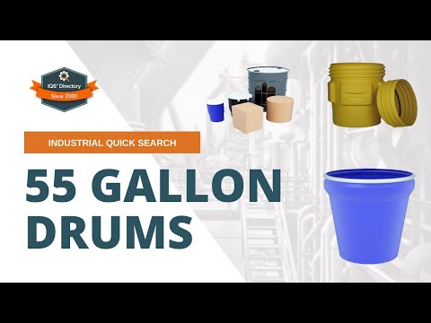 Watch 55 gallon drum manufacturing process video