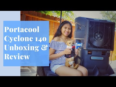 PORTACOOL CYCLONE 140 - Evaporative Cooler | Unboxing and Review