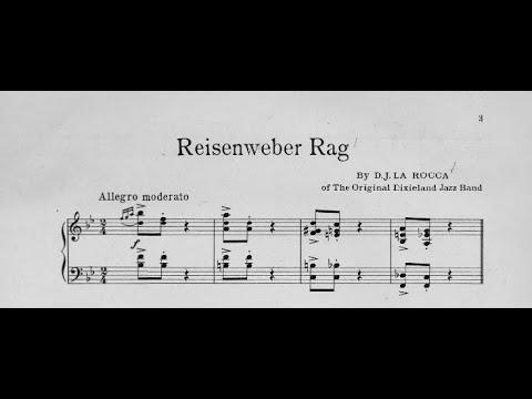 Original Dixieland Jazz Band "Reisenweber Rag" ("Original Dixieland One-Step") 1917 Aeolian Vocalion
