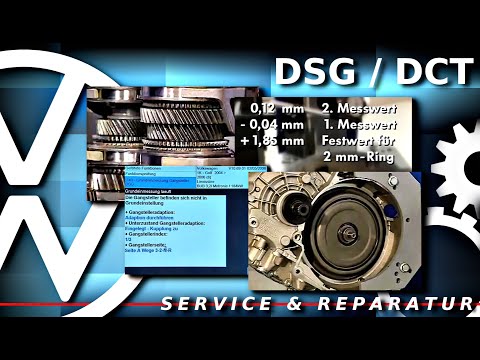 VW Volkswagen DSG Getriebe, Service, Diagnose & Reparatur | DCT service, diagnosis & repair