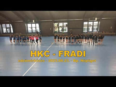 HKC-FRADI Sportiskola - U14 Edzőmérkőzés - 1. félidő