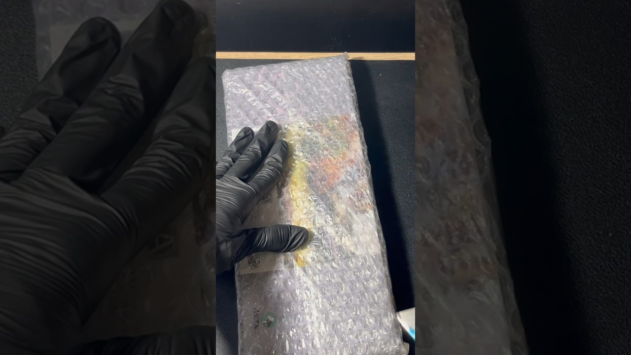 Cat acrylic maries asmr unboxing paket indonesia #shopee #asmrunboxing #asmrsounds