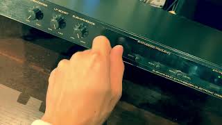 Video thumbnail for dbx 120X-DS Subharmonic synthesizer by Rec Gear Demos