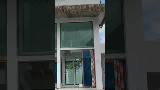 ความคืบหน้าติดตั้งชุดประตูหน้าต่าง