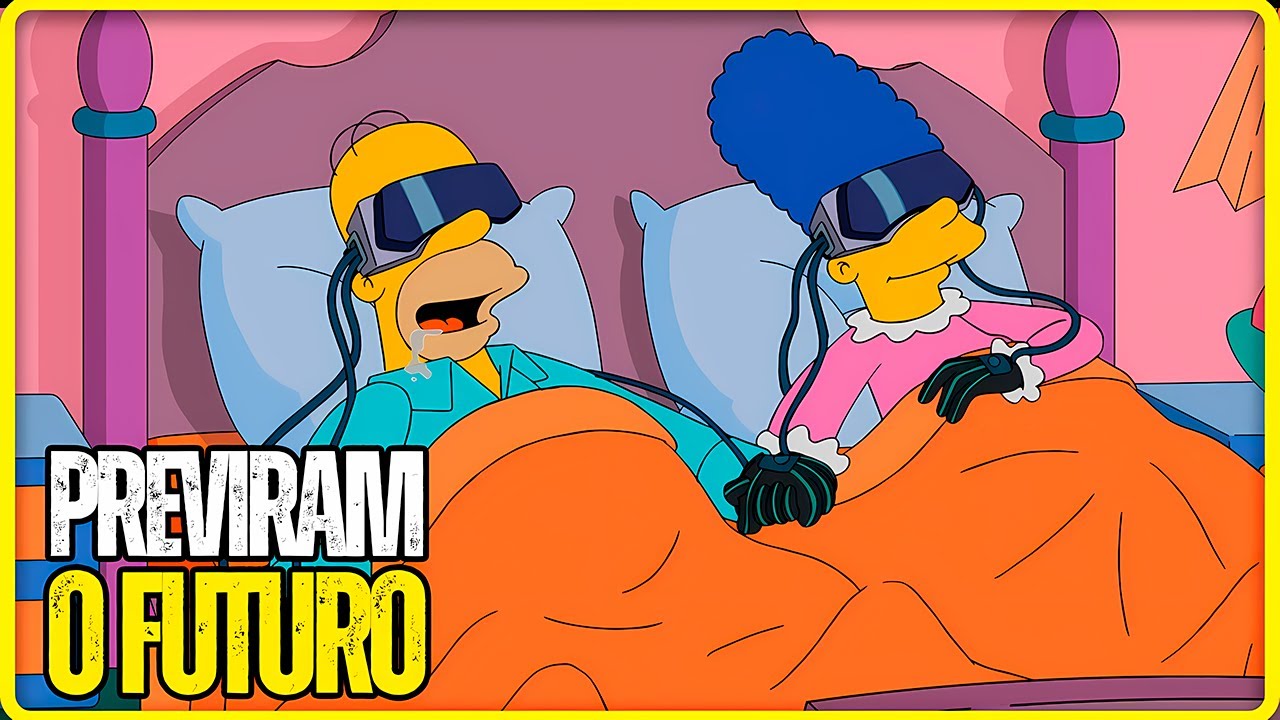 ELES PREVIRAM O FUTURO DA APPLE VISION PRO | OS SIMPSONS