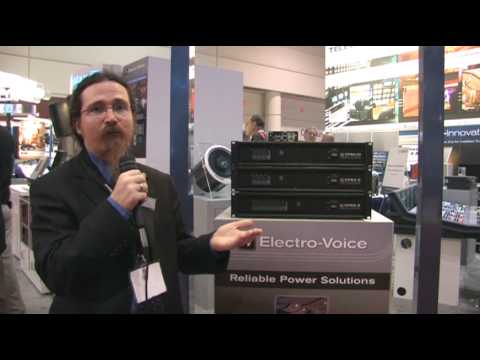 Electro-Voice CPS Multi-Channel Amplifiers @ InfoComm 2009