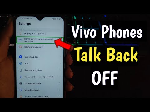 How to Turn OFF Talk Back In Vivo Phones | Vivo Phones Me TalkBack Option Off kaise kere