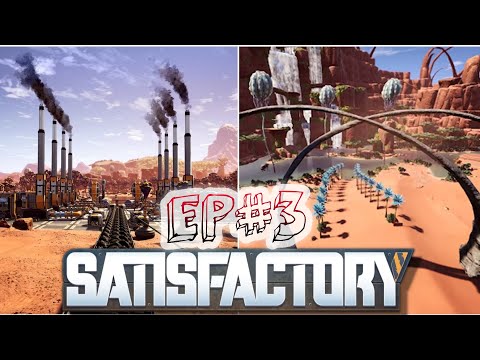Satisfactory Gameplay Tutorial: Beginner's Guide to Resource Gathering and Factory Building | EP #3