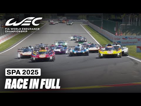 Full Race | TotalEnergies 6 Hours of Spa 2025 | FIA WEC