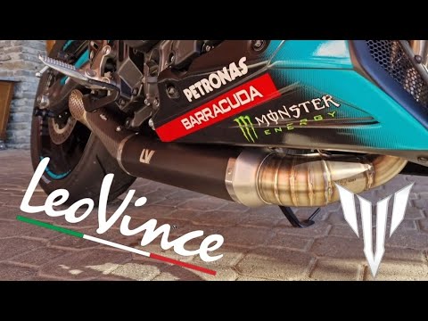 Leovince Lv race with/without db killer vs stock exhaust on MT 09 3rd gen