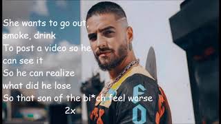 Maluma - HP letra/english lyrics Maluma - HP letra/english lyrics
