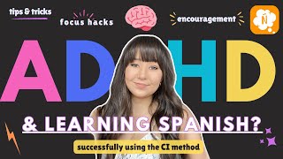 Language Learning & ADHD | Tips & Encouragement💫🧠🔋🦋
