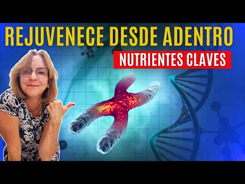 ENVEJECIMIENTO Celular: ALIMENTOS que alargan tus telómeros (y tu VIDA)