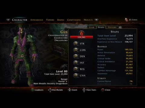 Neverwinter ToMM with a 23l Item Level HR