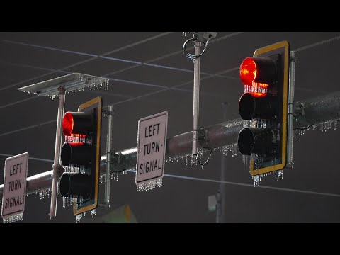 02-24-2022 Missouri - Arkansas Ice Storm - Ice Covers Everything!