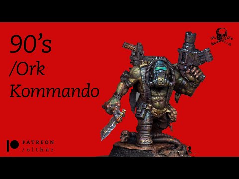 Ork Kommando/ Basing