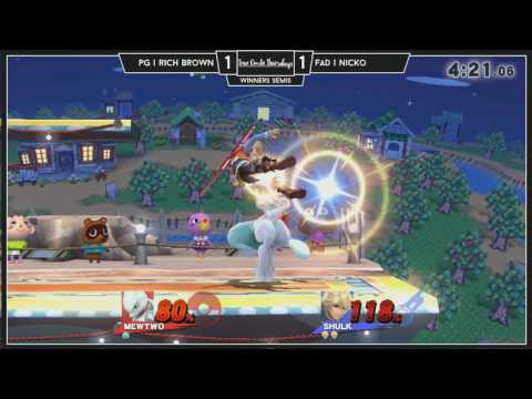 True Combo Thursdays #4: FAD | Nicko (Shulk) v PG Rich Brown (Mewtwo)