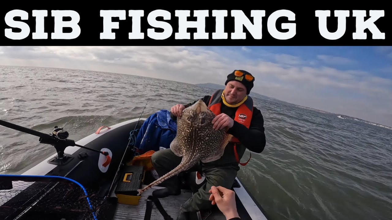 Two men on a SIB catching fish while out sea fishing