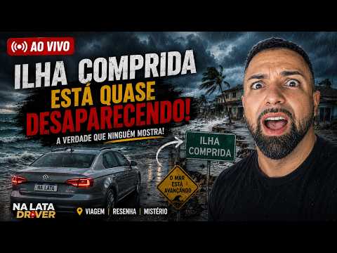 🌊 AO VIVO: RUMO À ILHA COMPRIDA! A CIDADE MAIS ISOLADA DE SP?