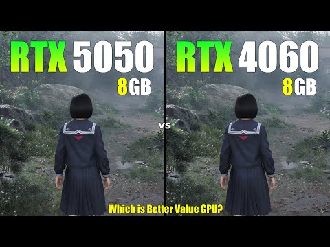 RTX 5050 vs RTX 4060 | 14 Games Tested | 1080p, Ray Tracing, DLSS, FG