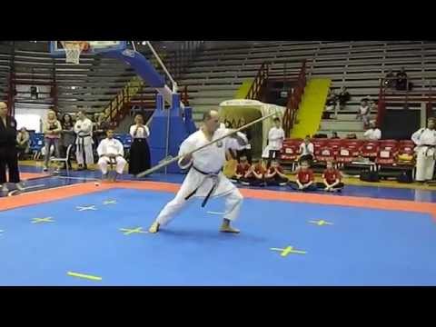 Shushi No Kon Dai. Teshinkan kobudo. Sergei Mirutenko (8 dan, BLR)