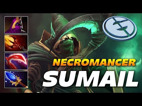 Sumail Master Necromancer | Dota 2 Pro Gameplay