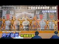 男子健美 總冠軍|2022 全國健美健身錦標賽