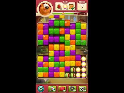 Toon Blast Level 7691 - NO BOOSTERS 🐻🐺🐱 | SKILLGAMING ✔️