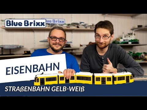 Straßenbahn gelb-weiß