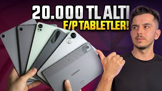 20.000 TL altına alınabilecek en mantıklı tabletler 