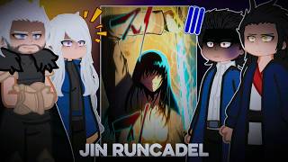 ⚔️The Swordmaster's Son React to Jin Runcadel -Gacha-⚡