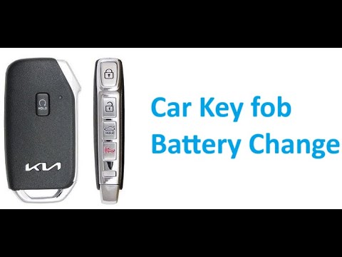 Kia Car Key fob battery change - K5, Telluride, Sorento, Sportage, Forte, Soul