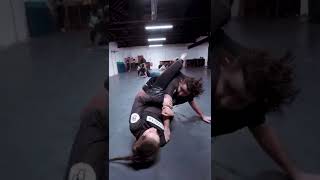 Blue Belt Girl’s BIG Flying Triangle #Shorts: An Impressive Display of Skill