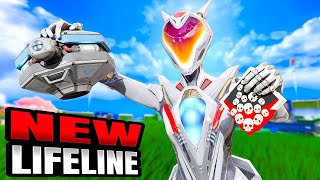 NEW LIFELINE IS AMAZING - 20 KILLS GAME (Apex Legends Gameplay)