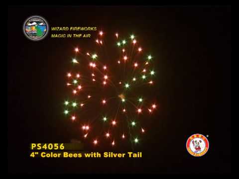 SA100MO02 - 4 INCH SHELL - WIZARD FIREWORKS - PS4056